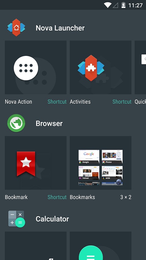 Nova Launcher 官方版手机软件app截图