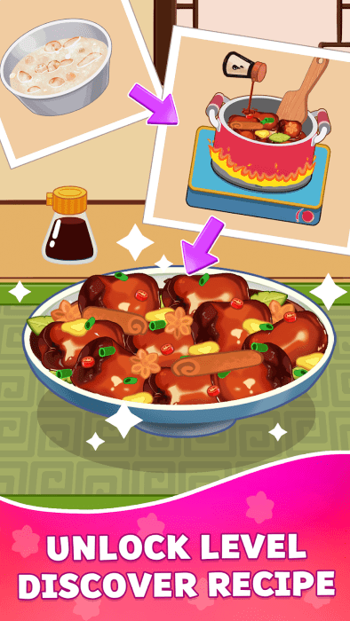 悠闲煮食记手游app截图