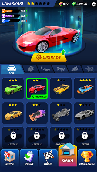 赛车3D赛车模拟器手游app截图