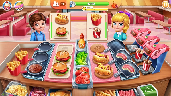 风味美食街 下载无广告免费手游app截图