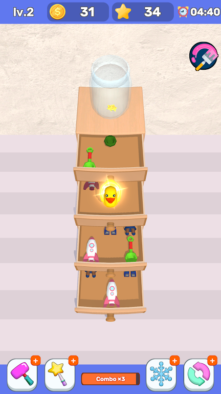 整洁的抽屉手游app截图