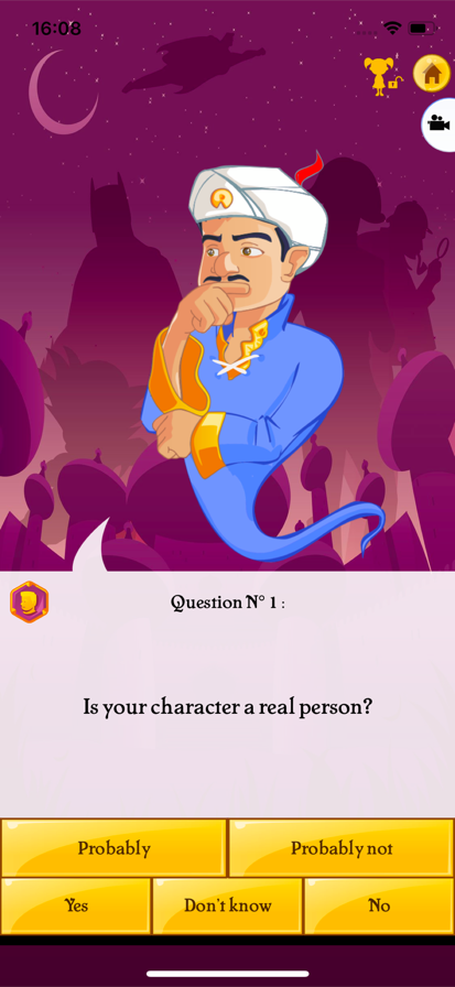 Akinator 安卓中文版手游app截图