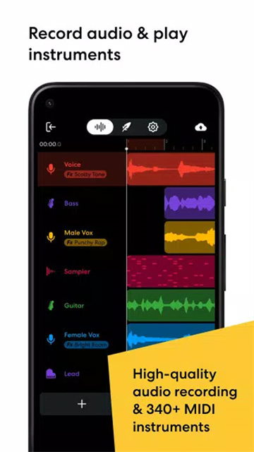 bandlab 中文版手机软件app截图