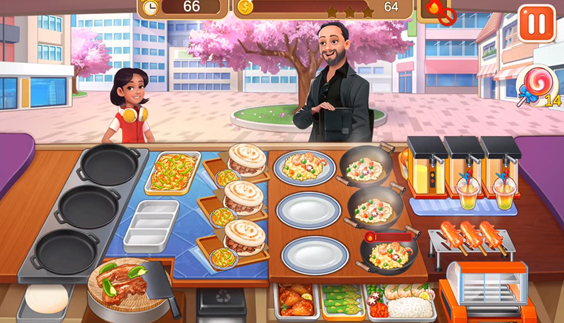 楼下的早餐店 秒玩版手游app截图