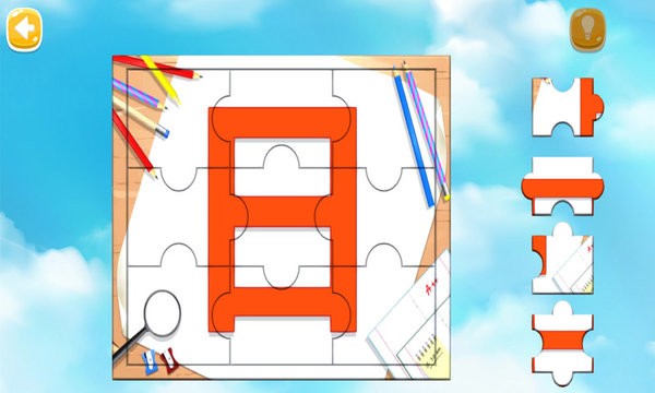 儿童汉字拼图手游app截图