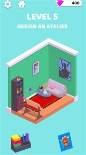 小巧家居房屋建造者手游app截图