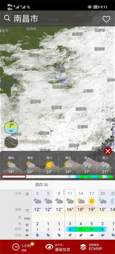Windy气象手机软件app截图
