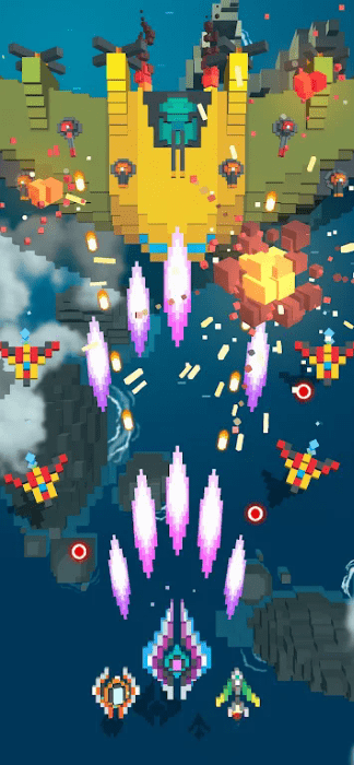 天空之翼像素战士手游app截图