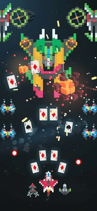 天空之翼像素战士手游app截图
