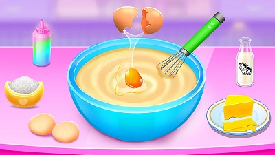 彩虹蛋糕制作手游app截图