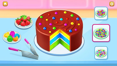 彩虹蛋糕制作手游app截图
