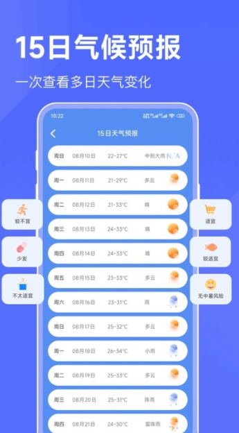 海拔天气通手机软件app截图