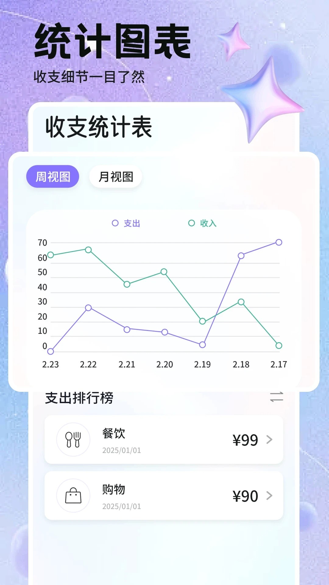 比来多记账手机软件app截图