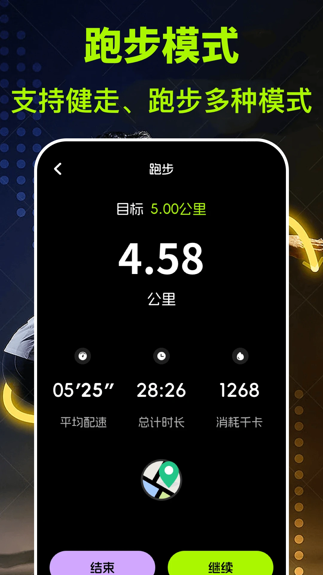 跑步计fit减肥手机软件app截图