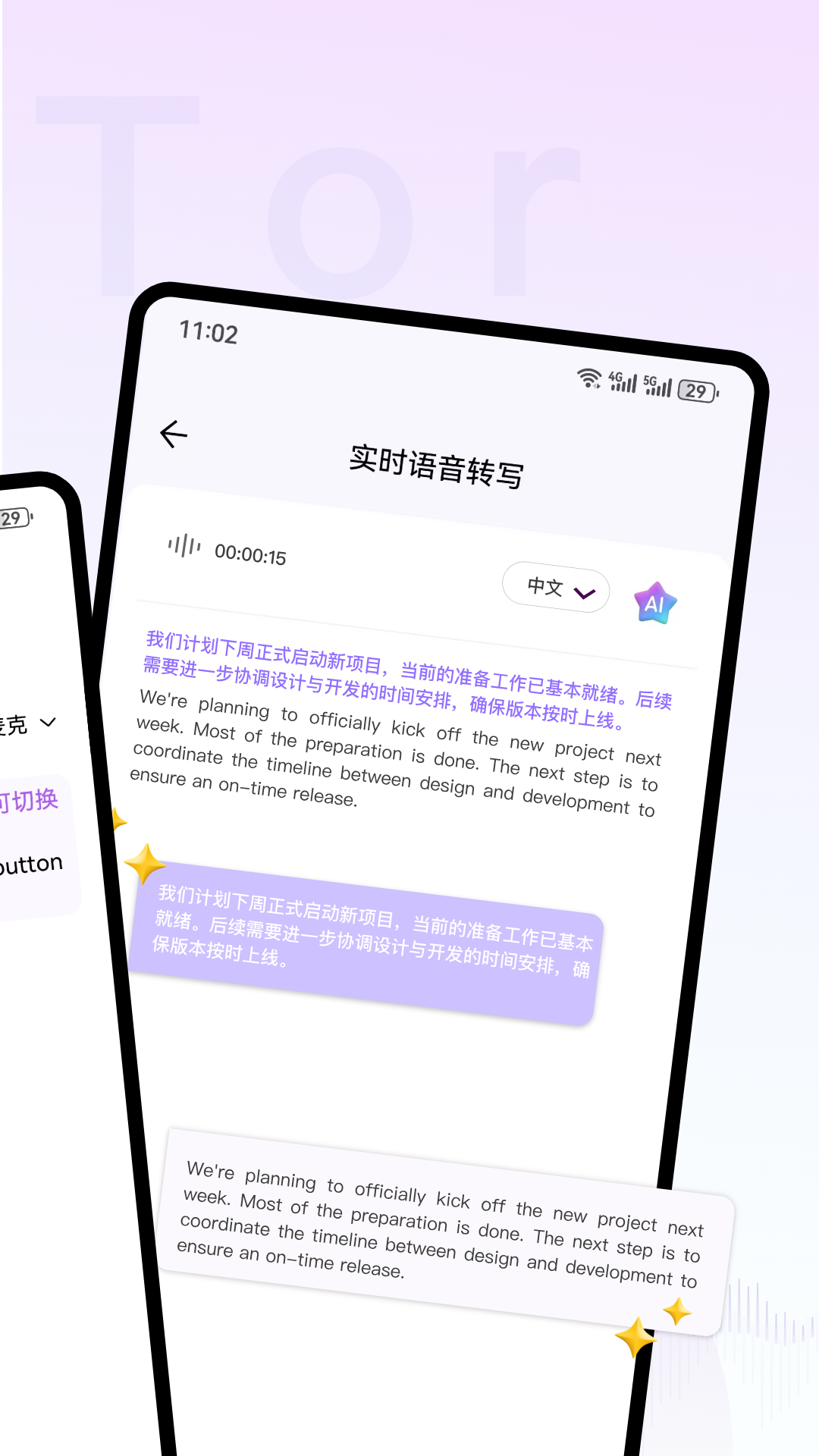 ViiTor实时翻译手机软件app截图