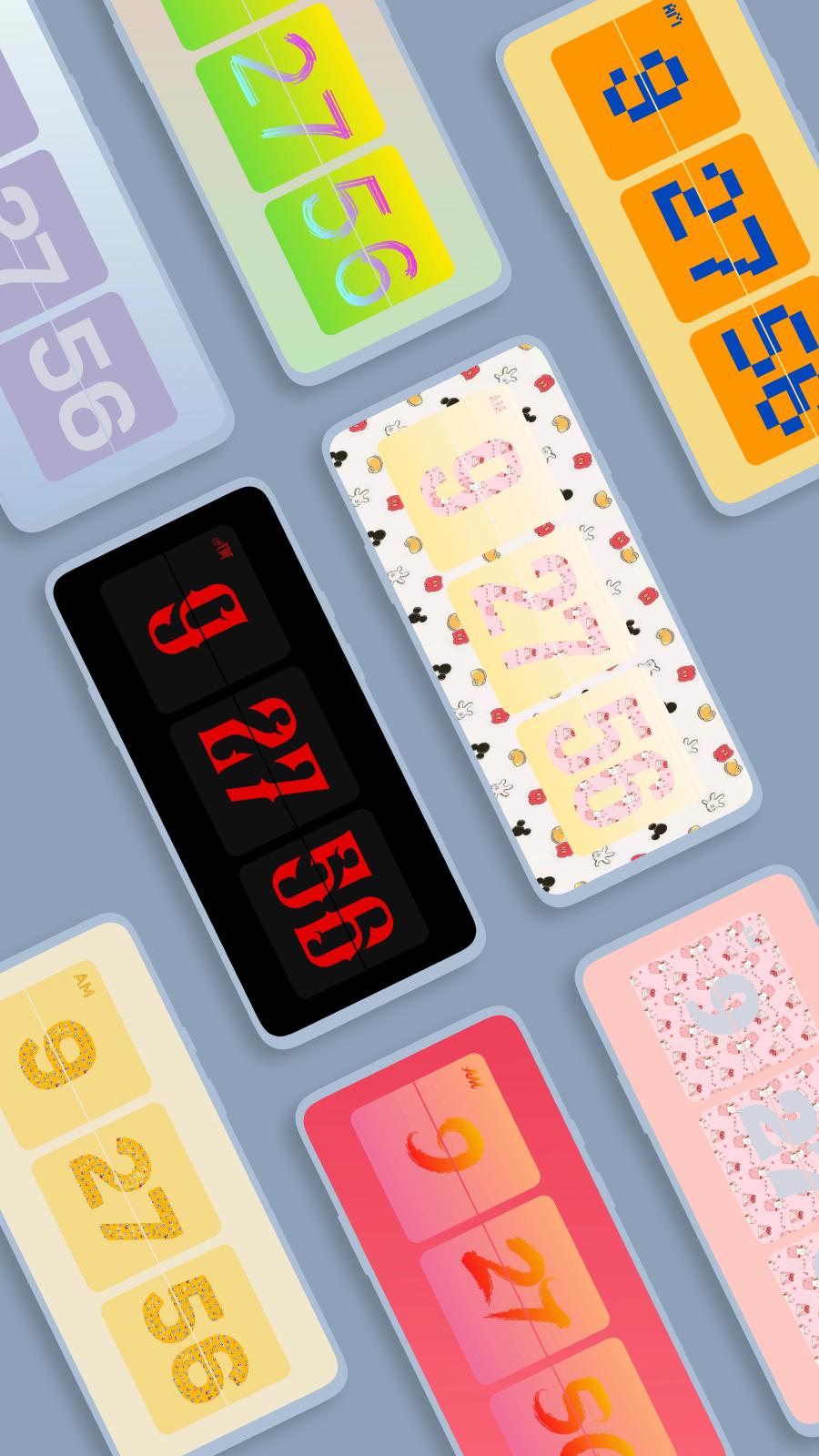 FlipTick翻页时钟手机软件app截图