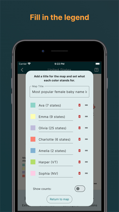 mapchart手机软件app截图