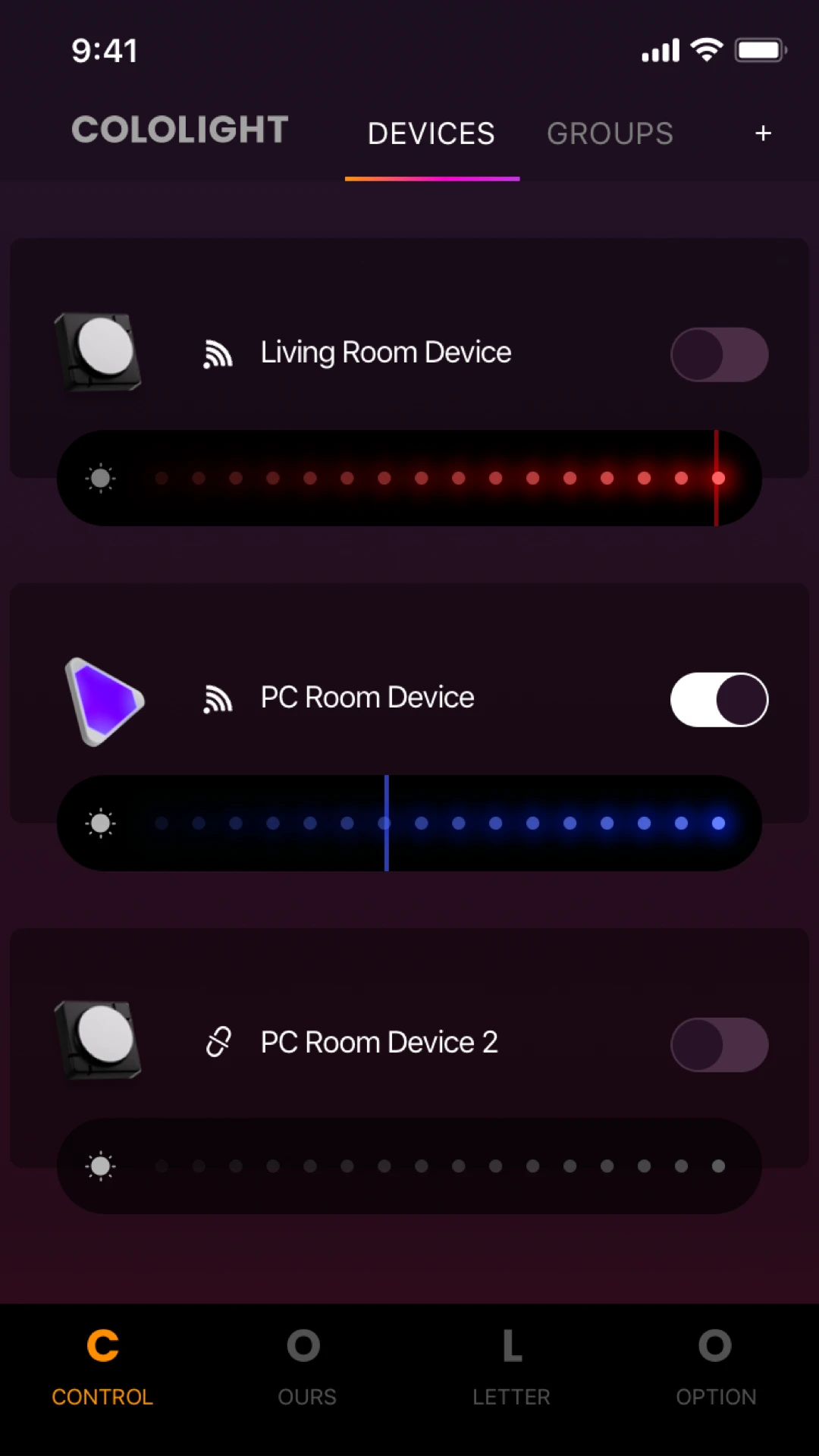 Cololight手机软件app截图