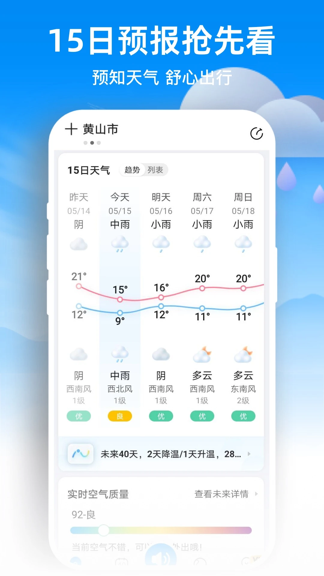 天气预报网手机软件app截图