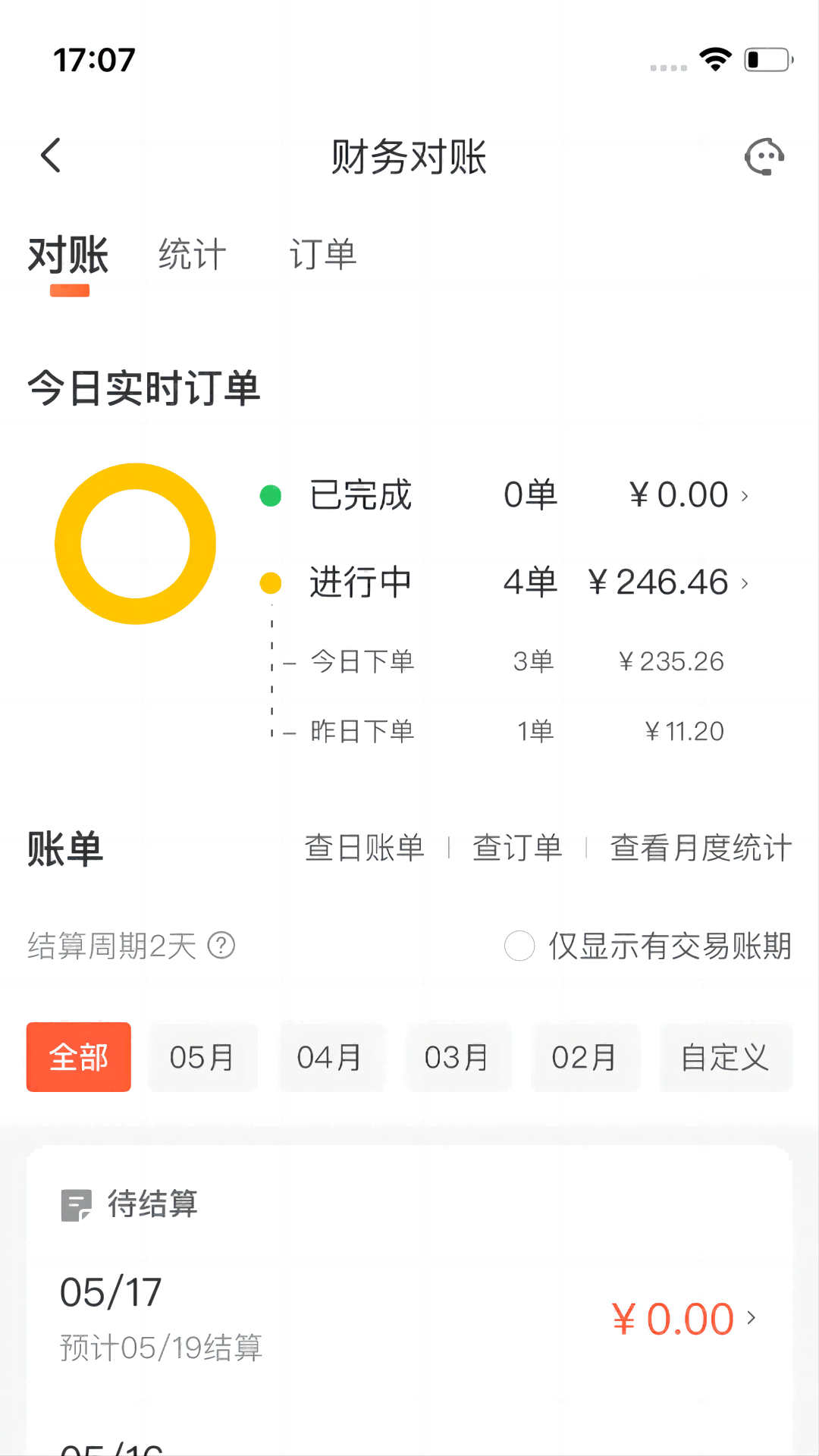 微猫外卖商家版手机软件app截图