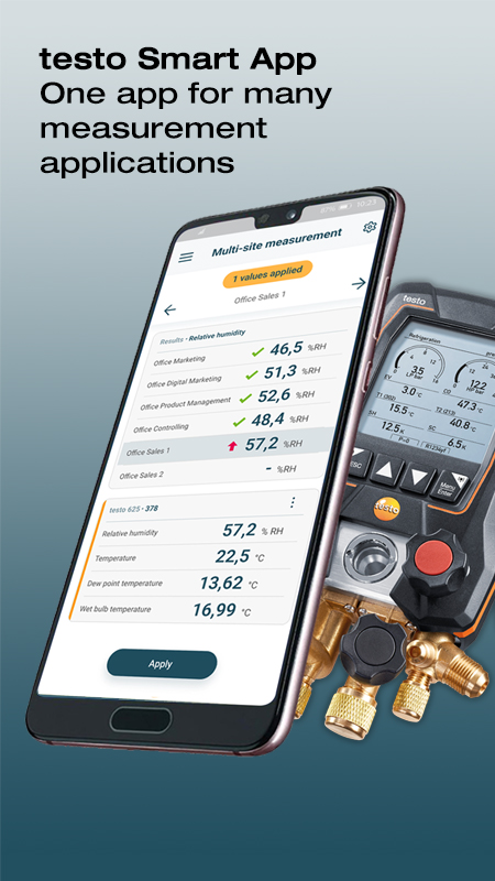 testo Smart手机软件app截图 testo Smart手机软件app截图