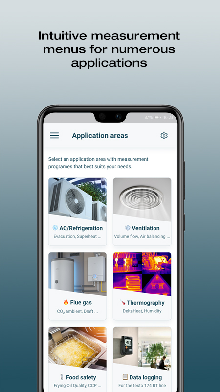 testo Smart手机软件app截图 testo Smart手机软件app截图
