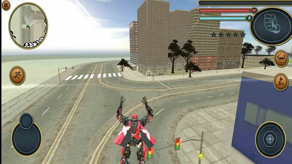 飞行机器人英雄 手机版手游app截图 飞行机器人英雄 手机版手游app截图