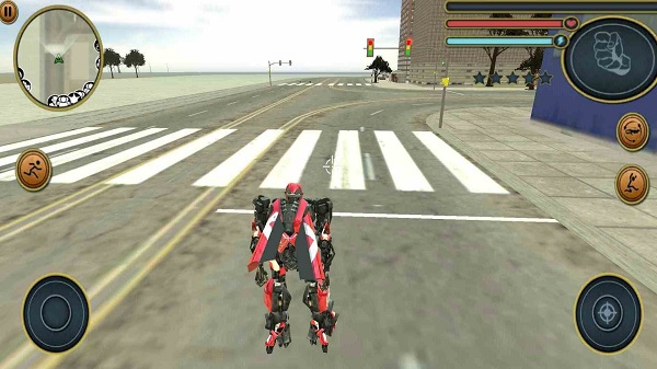 飞行机器人英雄 手机版手游app截图 飞行机器人英雄 手机版手游app截图