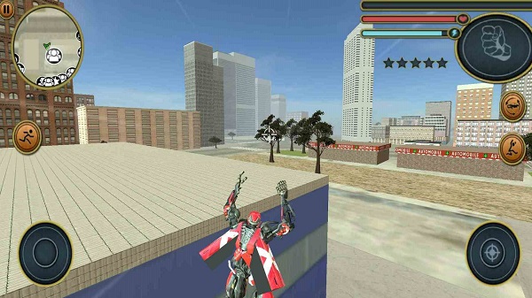 飞行机器人英雄 手机版手游app截图 飞行机器人英雄 手机版手游app截图