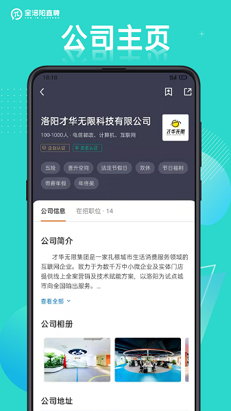 全洛阳直聘 官网版手机软件app截图