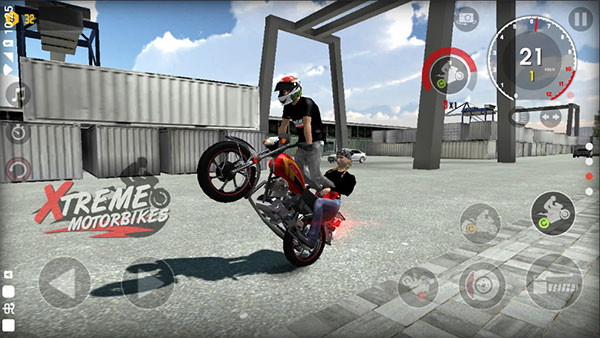 极限摩托车 （无限金币版）手游app截图