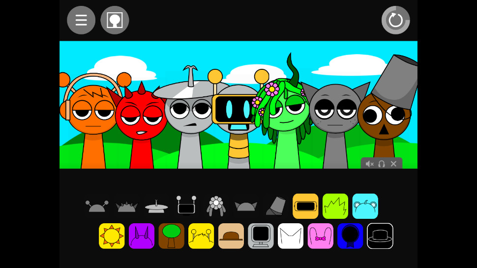 节奏盒子sprunki 正版下载重制版手游app截图