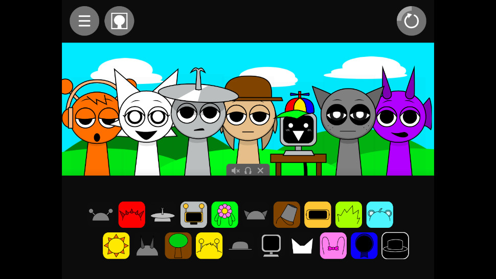 节奏盒子sprunki 正版下载重制版手游app截图