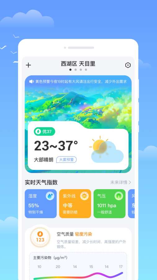 识云天气手机软件app截图