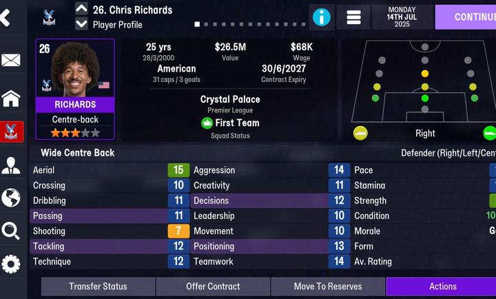 足球经理2026 手机版手游app截图