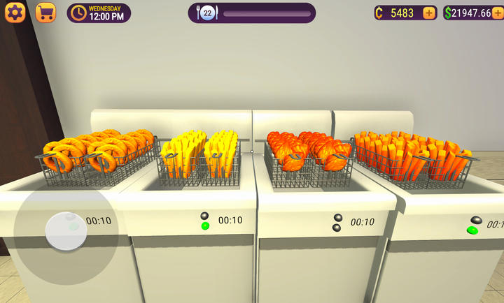 汉堡店模拟器 无广告手游app截图