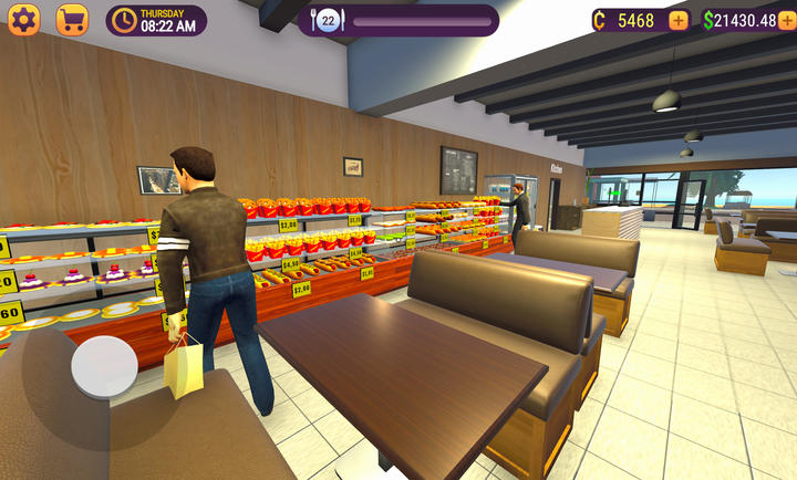 汉堡店模拟器 无广告手游app截图