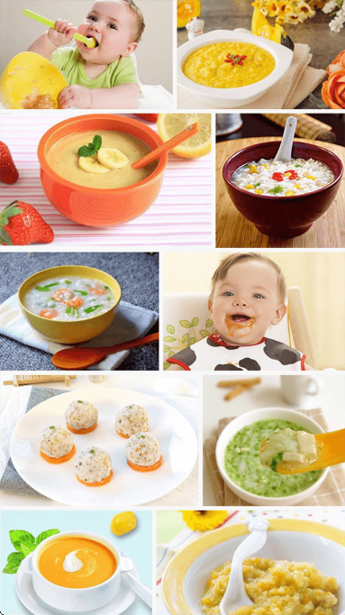 宝宝辅食食谱大全手机软件app截图