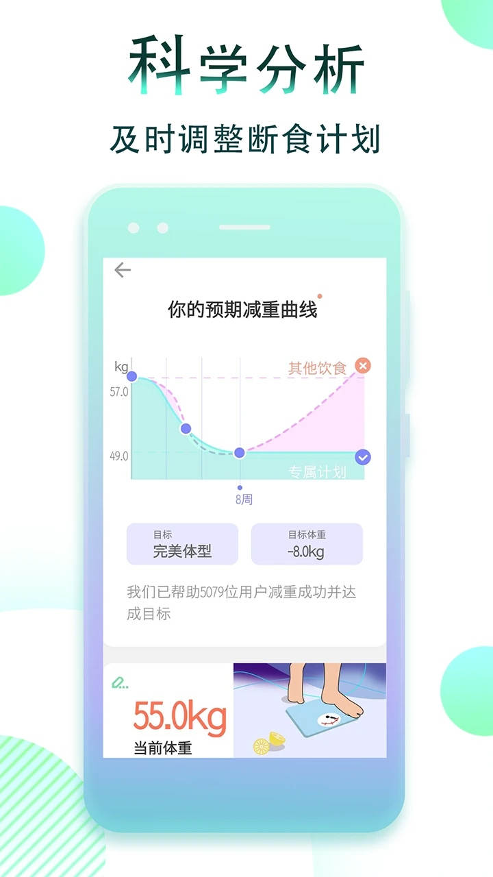 减肥断食跟踪手机软件app截图