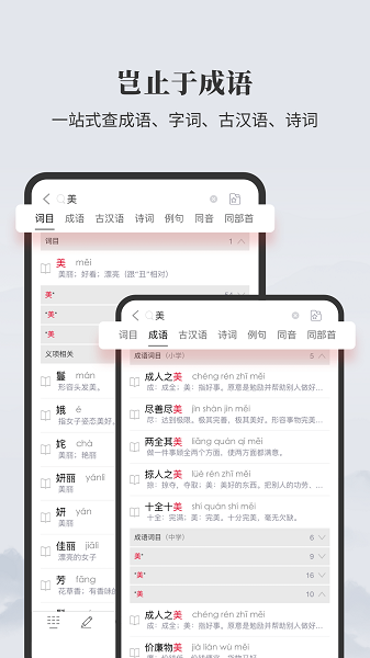 成语大词典手机软件app截图