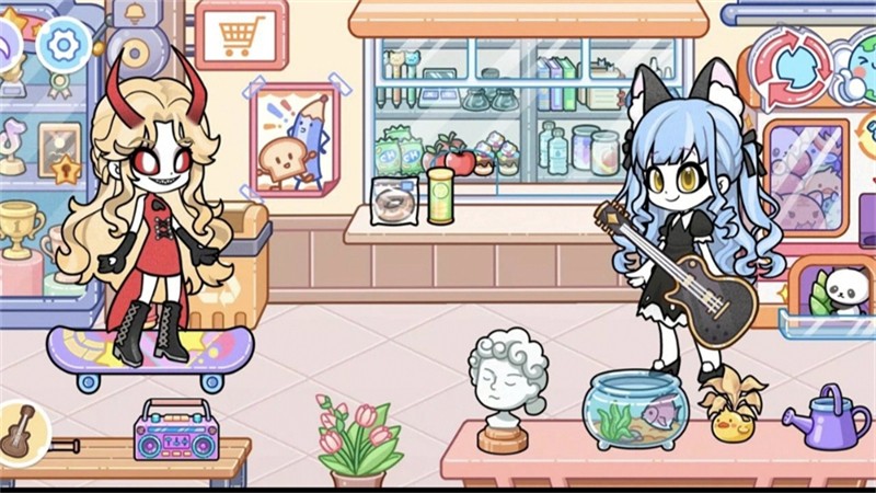 安洁拉世界：奇幻之旅 下载衣服免费手游app截图