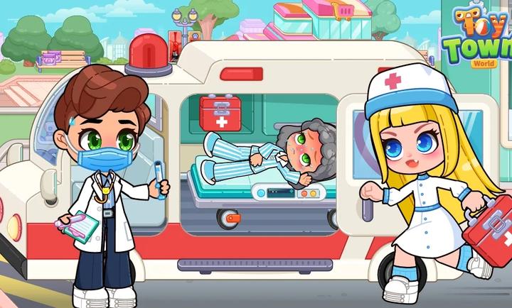 玩具小镇世界 无广告版手游app截图