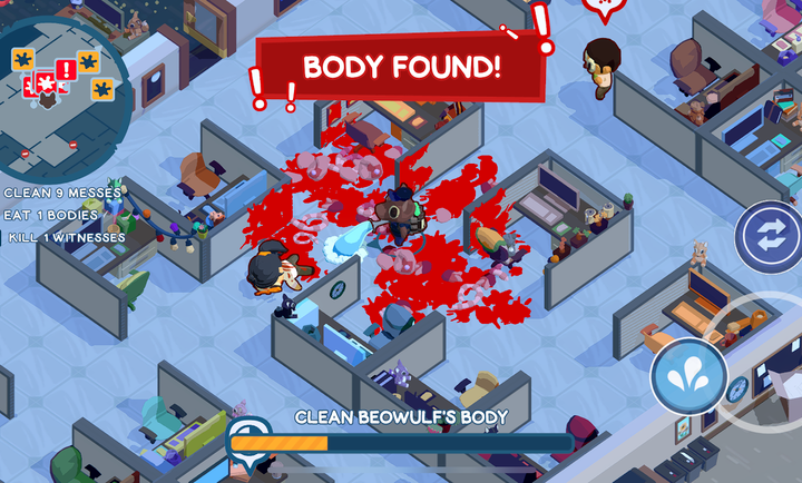 狼人清洁工手游app截图 狼人清洁工手游app截图