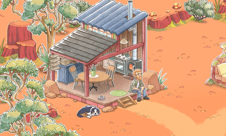 Kamaeru: 世蛙桃源手游app截图