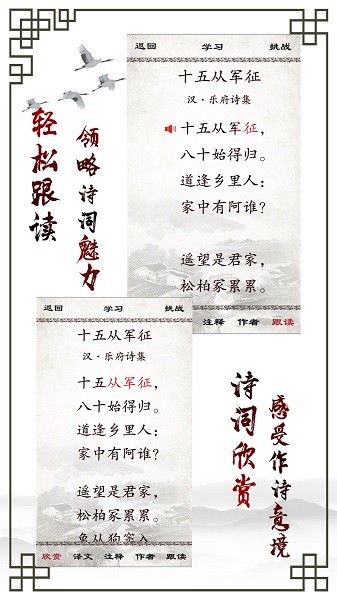 小学必背古诗手机软件app截图