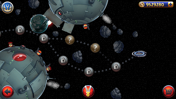 愤怒的小鸟星球大战2 2026无限金币版手游app截图