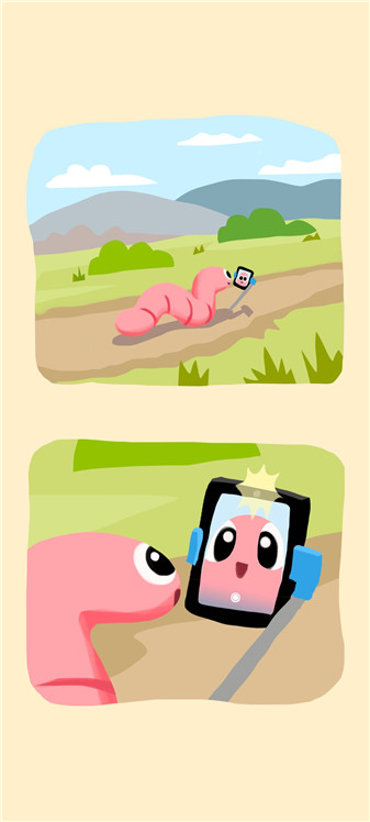 自拍蠕虫 中文版手游app截图