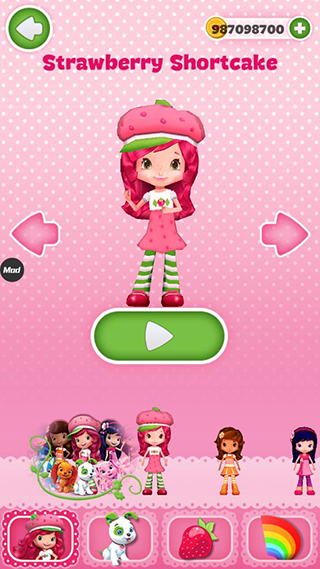 草莓公主跑酷 中文版手游app截图