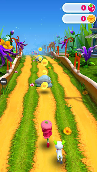 草莓公主跑酷 中文版手游app截图