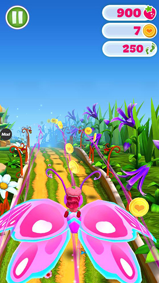 草莓公主跑酷 中文版手游app截图